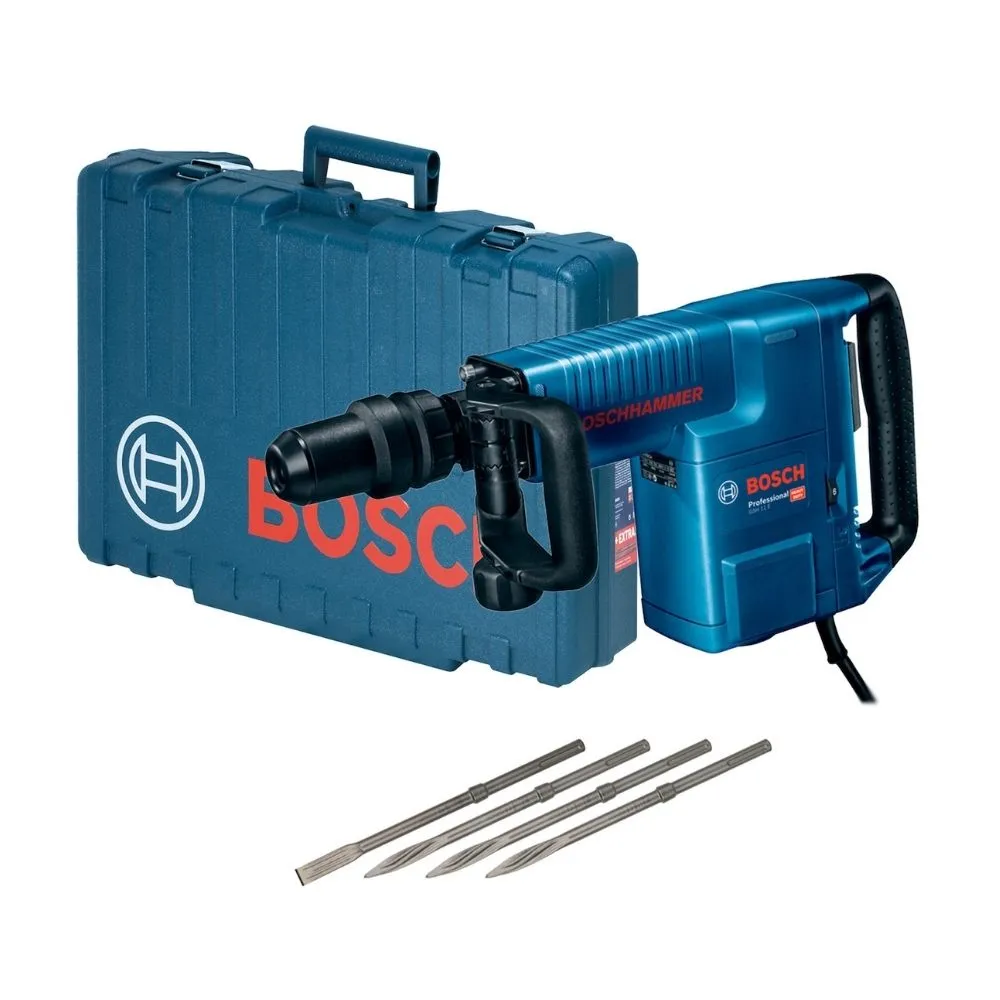 13928 Demoledor 10.1Kg Gsh 11E 1500W + 4 cinceles Bosch - Imagen 1