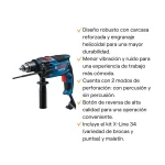 Taladro percutor 850w Gsb 16re + Set X-line 34 Bosch - Imagen 2