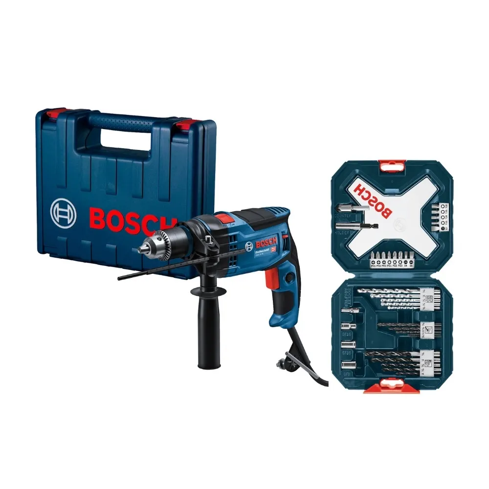 153985 Taladro percutor 850w Gsb 16re + Set X-line 34 Bosch - Imagen 1