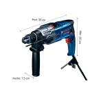Taladro Percutor GSB 20-2RE 1/2" Bosch - Imagen 4