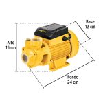 Bomba de agua periférica 1/2 HP 20 m Pretul - Imagen 3