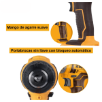 Taladro Atornillador Inalámbrico Ingco 20V 2.0AH + Batería + Cargador - Imagen 3