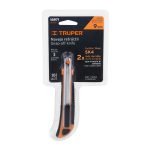 Cuchilla cutter profesional 9mm con alma metalica Truper - Imagen 4