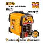 Soldadora inverter 160amp IGBT ing-mma-16049 Ingco - Imagen 2
