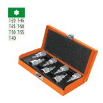 Juego de 7" dados de puntas torx encastre 1/2" Truper - Imagen 2