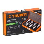 Juego de 7" dados de puntas torx encastre 1/2" Truper - Imagen 3