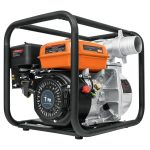 Motobomba autocebante 3" x 3" a gasolina 7 hp, truper
