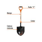 Lampa cuchara T-2000 puño "Y" Truper - Imagen 2