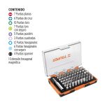 Juego de 61 puntas mixtas largo 1 en estuche plástico Truper - Imagen 2