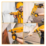 Rotomartillo SDS Plus 800w 2.5 Joules incluye adaptador Ingco - Imagen 5