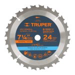 Disco para sierra circular 7 ¼" 24 dientes Truper - Imagen 4