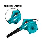 Sopladora aspiradora 650w Total - Imagen 3