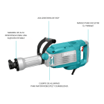 Martillo demoledor SDS HEX 1700w 50 Joules Total - Imagen 3