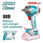 Llave de impacto 400nm 20v Total - Imagen 5
